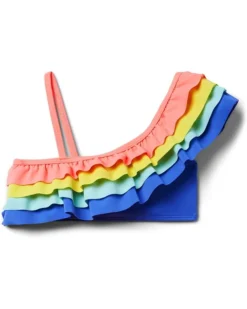 Janie and Jack Ruffle Two Piece Swimsuit (Toddler/Little Kids/Big Kids) | Swimwear -Mama Baby Clothes 612hCzkDyKL. AC SR736920