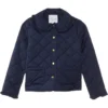 Janie and Jack Navy Quilted Jacket (Toddler/Little Kids/Big Kids) | Coats & Outerwear