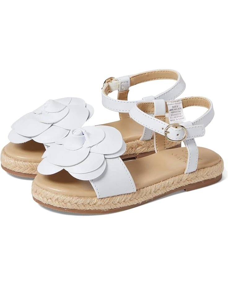 Janie and Jack Floral Espadrille (Toddler/Little Kid/Big Kid) | Sandals 1 Janie and Jack Floral Espadrille (Toddler/Little Kid/Big Kid) | Sandals