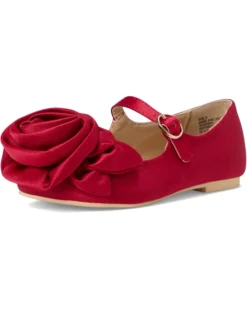 Janie and Jack Satin Rose Flat (Toddler/Little Kids/Big Kids) | Sandals -Mama Baby Clothes 61x4phV 3L. AC SR736920