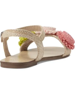 Janie and Jack Straw Flowered Sandal (Toddler/Little Kid/Big Kid) | Sandals -Mama Baby Clothes 71AJvcKWqJL. AC SR736920