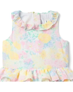 Janie and Jack Tiered Floral Dress (Toddler/Little Kids/Big Kids) | Dresses -Mama Baby Clothes 71EUENmH dL. AC SR736920
