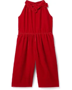 Janie and Jack Velour Romper (Toddler/Little Kids/Big Kids) | Jumpsuits & Rompers