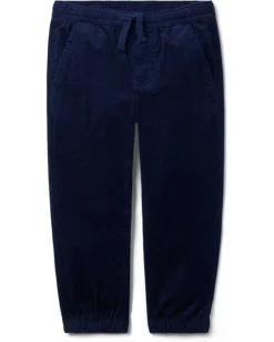 Janie and Jack Navy Stretch Cord Joggers (Toddler/Little Kid/Big Kid) | Pants