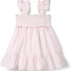 Janie and Jack Smocked Seersucker Dress (Toddler/Little Kids/Big Kids) | Dresses