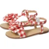 Janie and Jack Gingham Flower Sandal (Toddler/Little Kid/Big Kid) | Sandals