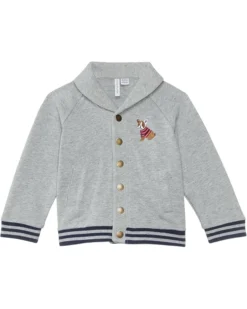 Janie and Jack French Terry Shawl Cardigan(Infant) | Sweaters