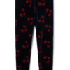 Janie and Jack Flower Velour Leggings (Toddler/Little Kids/Big Kids) | Pants