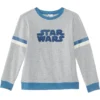 Janie and Jack Star Wars Logo Sweatshirt (Toddler/Little Kids/Big Kids) | Sweaters