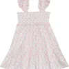 Janie and Jack Floral Smocked Dress (Toddler/Little Kids/Big Kids) | Dresses