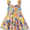Janie and Jack Floral Dress (Toddler/Little Kids/Big Kids) | Dresses