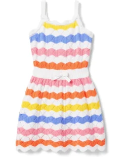 Janie and Jack Stripe Sweater Dress (Toddler/Little Kids/Big Kids) | Dresses