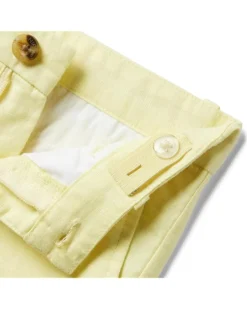 Janie and Jack Linen Flat Front Short (Toddler/Little Kids/Big Kids) | Shorts -Mama Baby Clothes 81DKFHsYFqL. AC SR736920