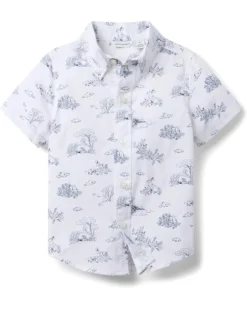 Janie and Jack Printed Bunny Top (toddler/Little Kid/Big Kid) | Shirts & Tops