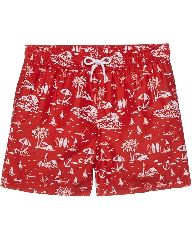 Janie and Jack Printed Swim Trunk (Toddler/Little Kids/Big Kids) | Swimwear 4 Janie and Jack Printed Swim Trunk (Toddler/Little Kids/Big Kids) | Swimwear - Image 4