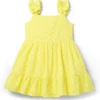 Janie and Jack Girls Eyelet Dress (Toddler/Little Kid/Big Kid) | Dresses