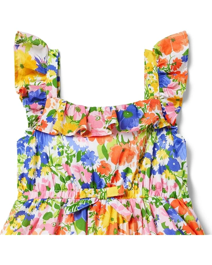 Janie and Jack Floral Dress (Toddler/Little Kids/Big Kids) | Dresses 3 Janie and Jack Floral Dress (Toddler/Little Kids/Big Kids) | Dresses - Image 3