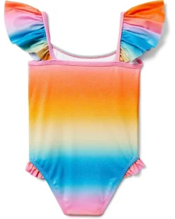 Janie and Jack Ombre Floral Onepiece Swim (Toddler/Little Kids/Big Kids) | Swimwear -Mama Baby Clothes 81NfHBoDs3L. AC SR736920