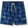 Janie and Jack Boys Sunglasses Print Swim Short (Toddler/Little Kid/Big Kid) | Shorts