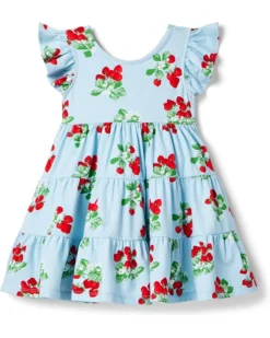 Janie and Jack Strawberry Dress (Toddler/Little Kids/Big Kids) | Dresses