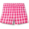 Janie and Jack Girls Pink Gingham Short (Toddler/Little Kid/Big Kid) | Shorts