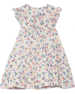 Janie and Jack Ditsy Floral Ruffle Dress (Infant) | Dresses