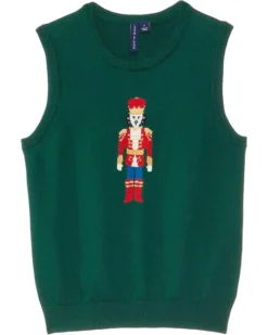 Janie and Jack Nutcracker Sweater Vest (Toddler/Little Kids/Big Kids) | Sweaters