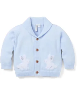 Janie and Jack Bunny Shawl Collar Cardigan (infant) | Sweaters