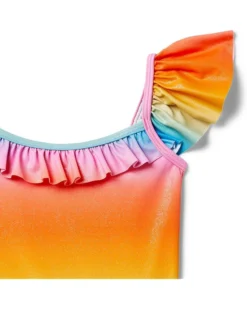 Janie and Jack Ombre Floral Onepiece Swim (Toddler/Little Kids/Big Kids) | Swimwear -Mama Baby Clothes 81guhzZvIdL. AC SR736920