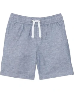 Janie and Jack Chambray Pull On Short (Toddler/Little Kids/Big Kids) | Shorts