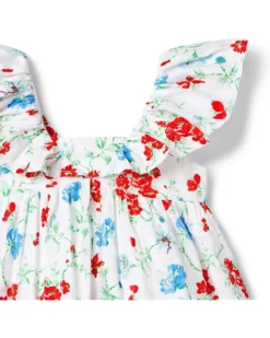 Janie and Jack Flutter Sleeve Floral Dress (Toddler/Little Kids/Big Kids) | Dresses -Mama Baby Clothes 81p7Oel0IcL. AC SR736920