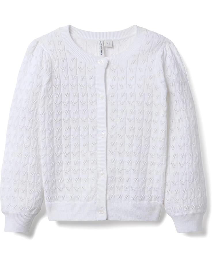 Janie and Jack Pointelle Cardigan (toddler/Little Kid/Big Kid) | Sweaters 1 Janie and Jack Pointelle Cardigan (toddler/Little Kid/Big Kid) | Sweaters