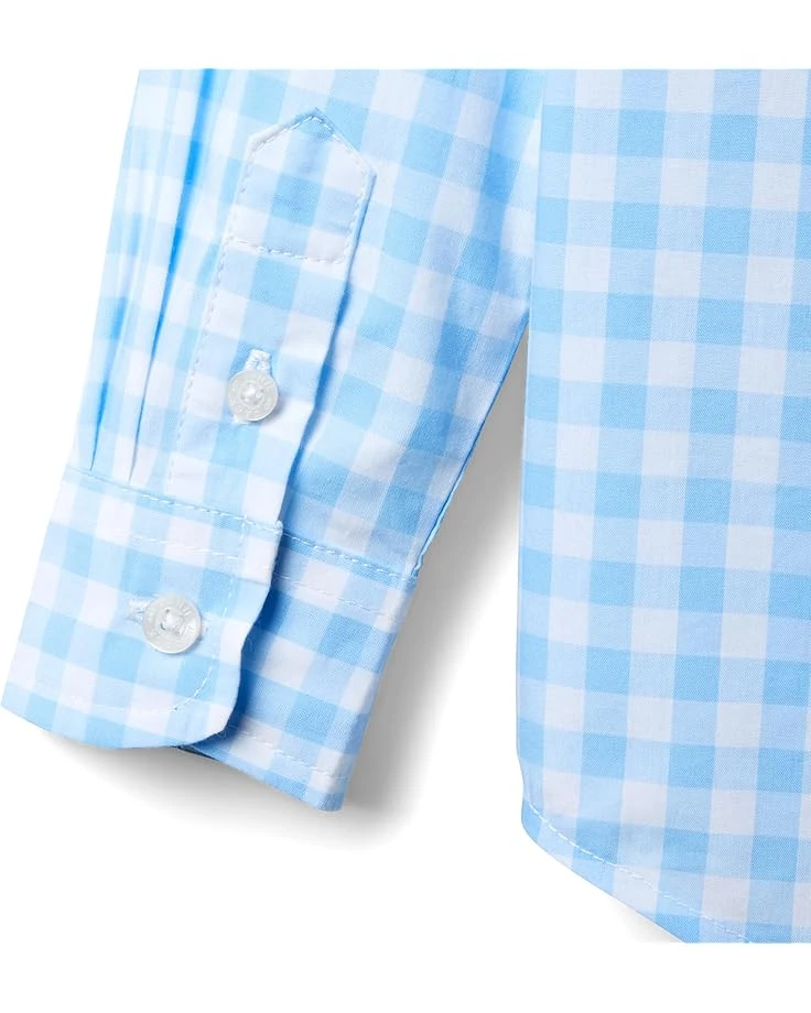 Janie and Jack Gingham Button-Down Shirt (Toddler/Little Kid/Big Kid) | Shirts & Tops 4 Janie and Jack Gingham Button-Down Shirt (Toddler/Little Kid/Big Kid) | Shirts & Tops - Image 4