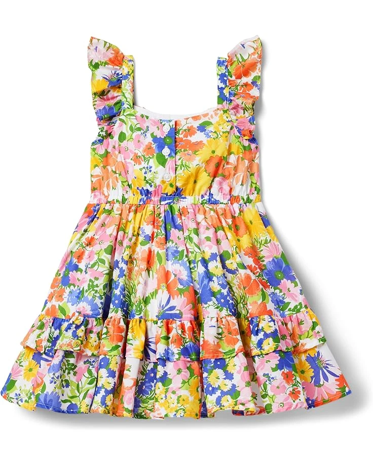 Janie and Jack Floral Dress (Toddler/Little Kids/Big Kids) | Dresses 2 Janie and Jack Floral Dress (Toddler/Little Kids/Big Kids) | Dresses - Image 2