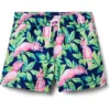 Janie and Jack Boys Bird Print Swim Short (Toddler/Little Kid/Big Kid) | Swimwear