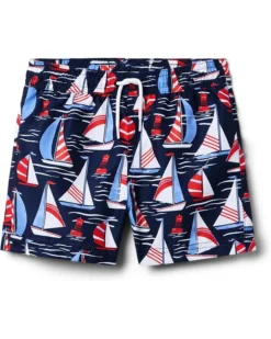 Janie and Jack Printed Swim Shorts (Toddler/Little Kid/Big Kid) -Mama Baby Clothes 81zudY0b7TL. AC SR736920