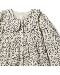 Janie and Jack Ivory Floral Dress (Toddler/Little Kid/Big Kid) | Dresses -Mama Baby Clothes 91 6vtu81FL. AC SR736920