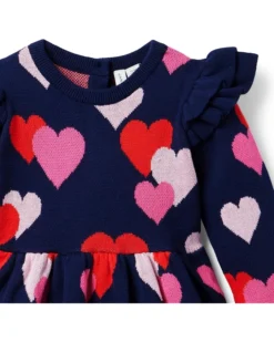 Janie and Jack Sweater Intarsia Dress (Toddler/Little Kid/Big Kid) | Dresses -Mama Baby Clothes 911xNjUPL. AC SR736920