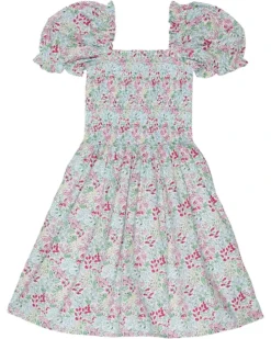 Janie and Jack Puff Sleeve Dress (Big Kids) | Dresses