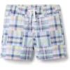 Janie and Jack Madras Patchwork Shorts (Toddler/Little Kid/Big Kid)