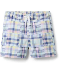 Janie and Jack Madras Patchwork Shorts (Toddler/Little Kid/Big Kid)