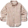 Janie and Jack Brushed Tattersol Shirt (Toddler/Little Kid/Big Kid) | Shirts & Tops
