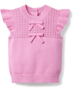 Janie and Jack Pointelle Sweater Top (Toddler/Little Kid/Big Kid) | Sweaters