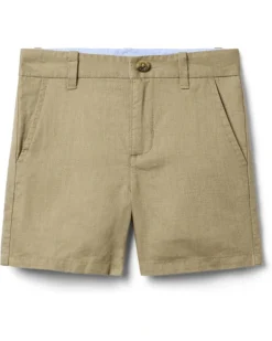 Janie and Jack Linen Flat Front Shorts (Toddler/Little Kid/Big Kid)