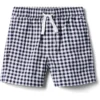 Janie and Jack Gingham Pull On Short (Toddler/Little Kids/Big Kids) | Shorts