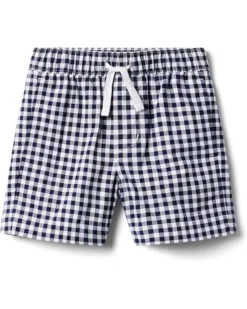 Janie and Jack Gingham Pull On Short (Toddler/Little Kids/Big Kids) | Shorts