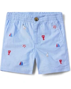 Janie and Jack Embroidered Short (Toddler/Little Kids/Big Kids) | Shorts