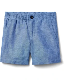 Janie and Jack Chambray Pull On Shorts (Toddler/Little Kid/Big Kid)