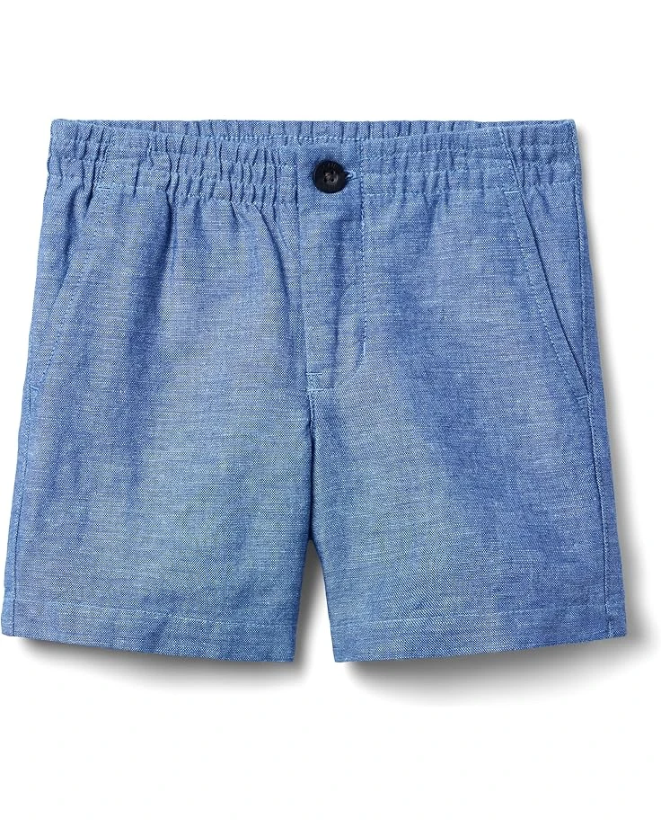 Janie and Jack Chambray Pull On Shorts (Toddler/Little Kid/Big Kid) 1 Janie and Jack Chambray Pull On Shorts (Toddler/Little Kid/Big Kid)