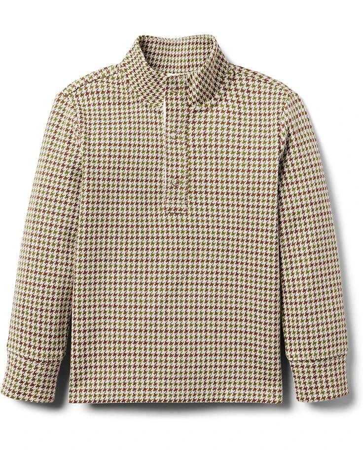 Janie and Jack Jacquard Mock Neck Sweater (Toddler/Little Kids/Big Kids) | Sweaters 1 Janie and Jack Jacquard Mock Neck Sweater (Toddler/Little Kids/Big Kids) | Sweaters